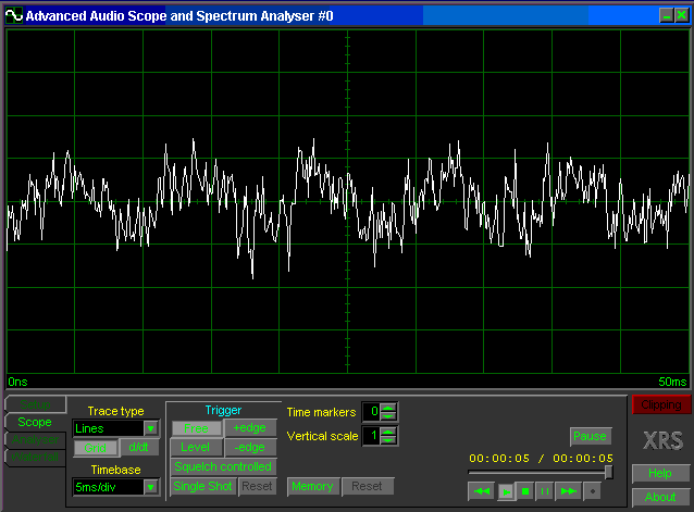 Advanced Audio Oscilloscope